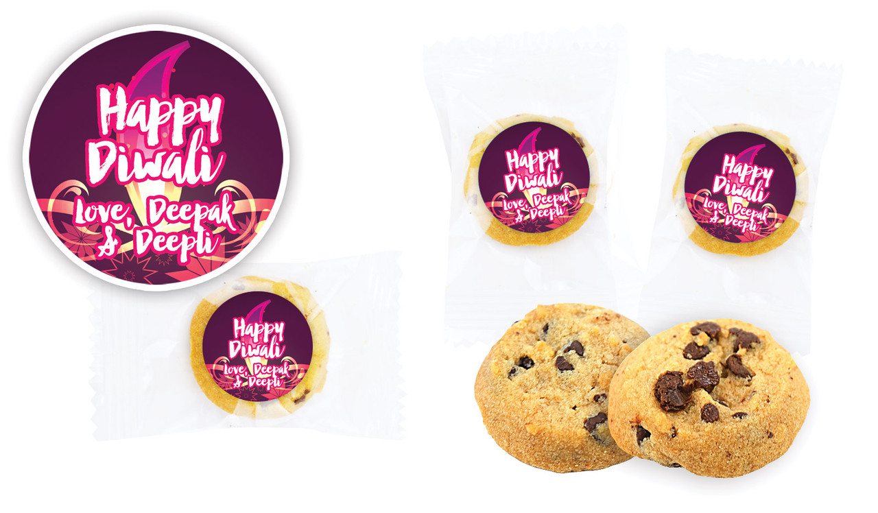 Abstract Flame Diwali Bite-Size Cookie 5g