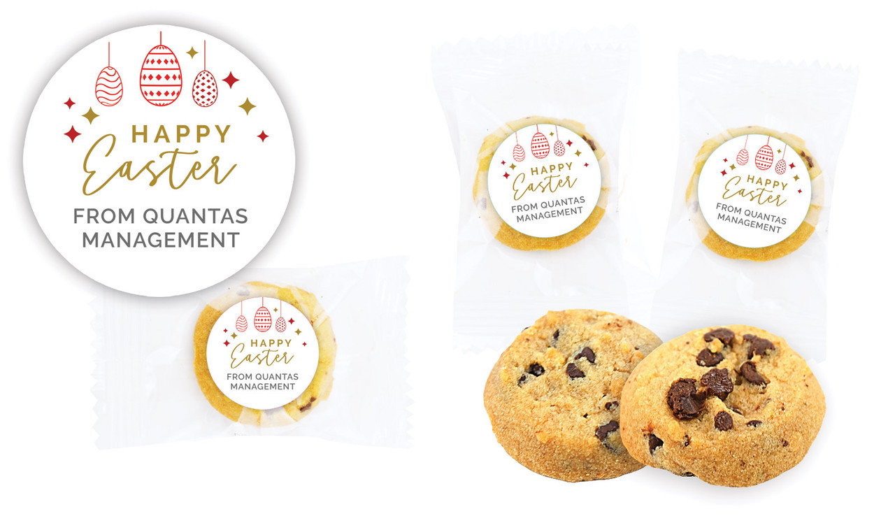 Hanging Eggs  Personalised Bite-Size Cookie 5g