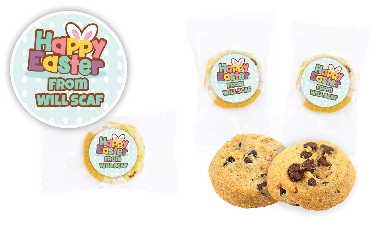 Happy Easter  Personalised Bite-Size Cookie 5g