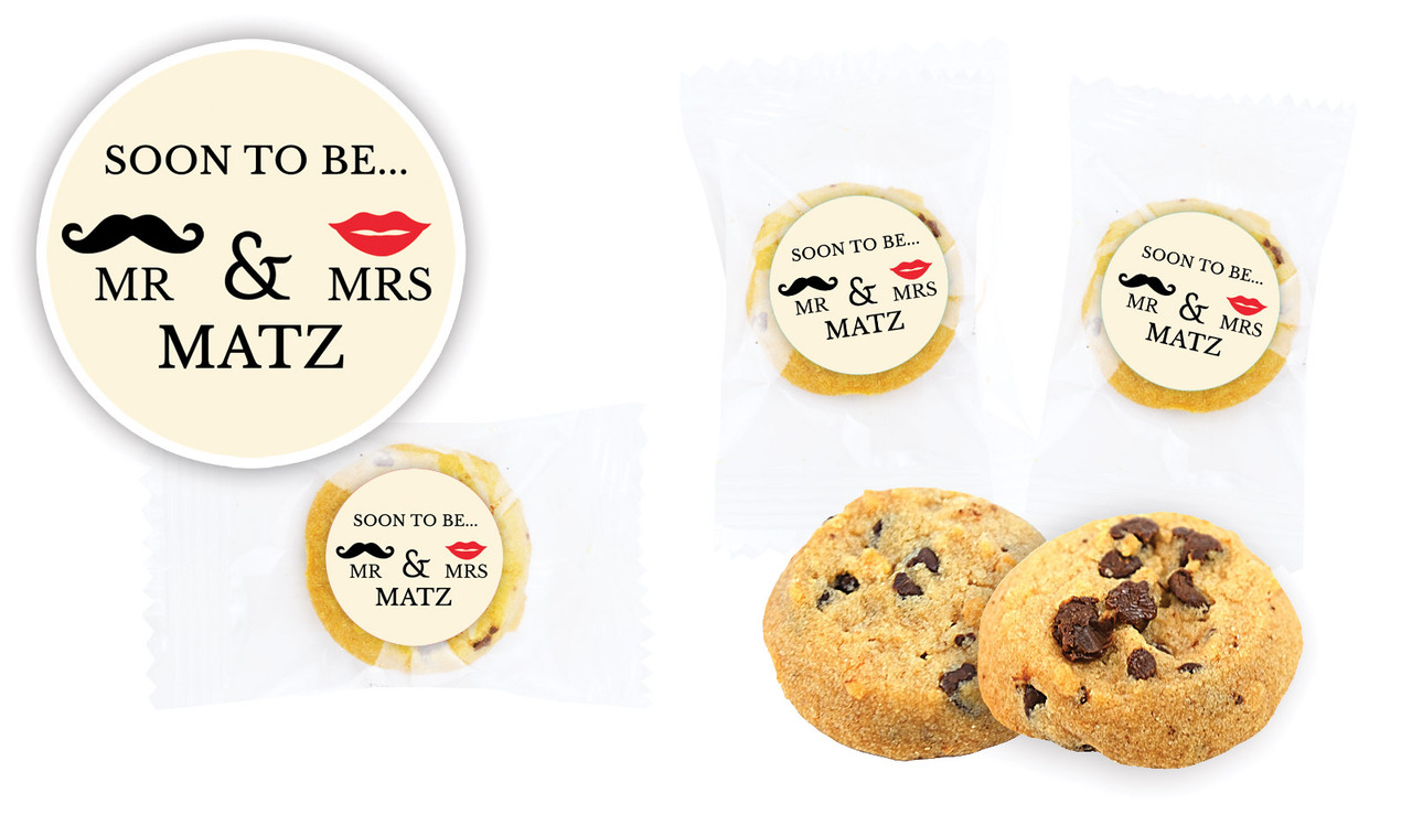 Mr & Mrs Engagement Bite-Size Cookie 5g