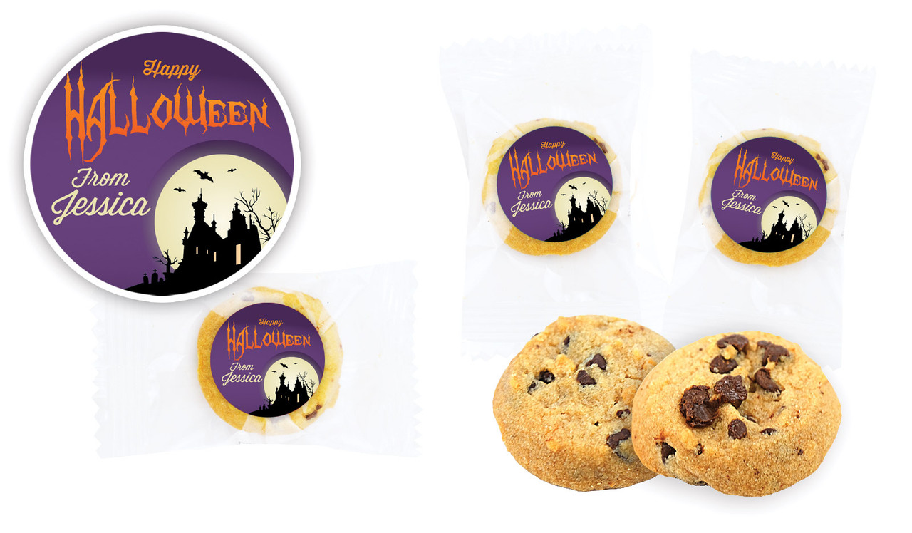 Creepy House Halloween Bite-Size Cookie 5g