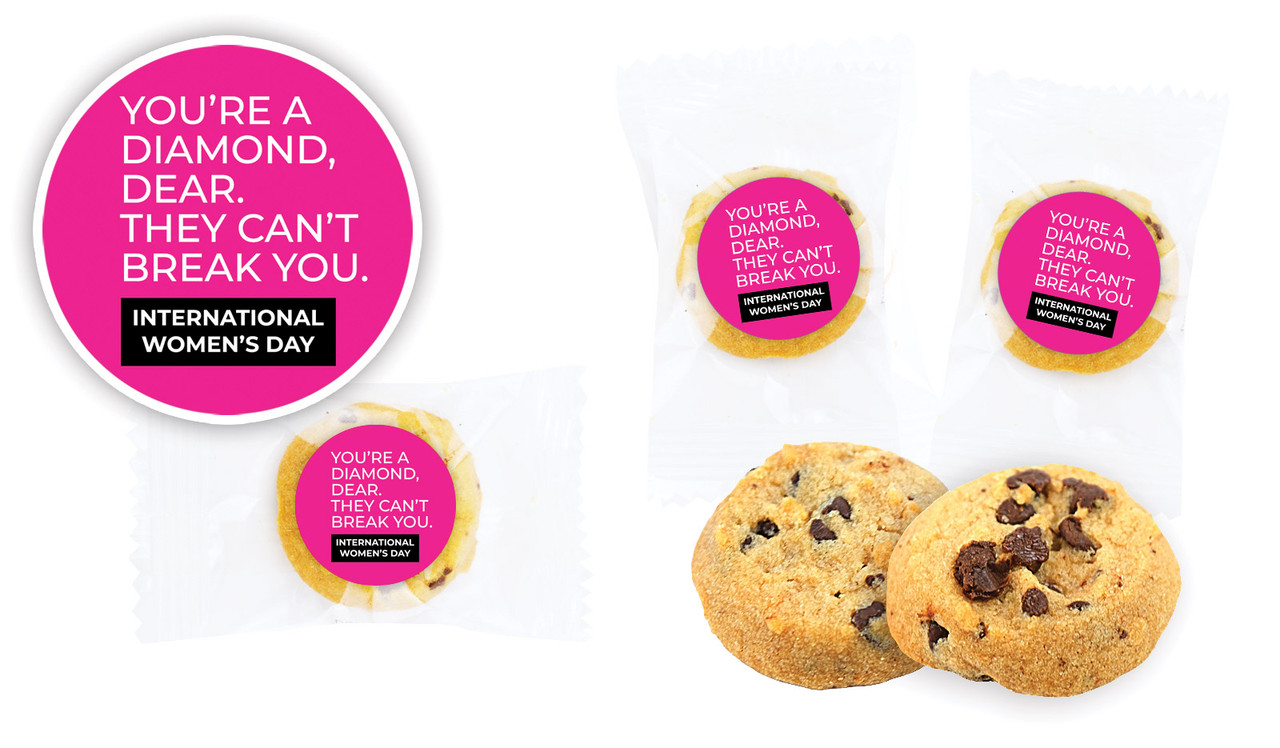 Diamond International Womens Day Bite-Size Cookie 5g