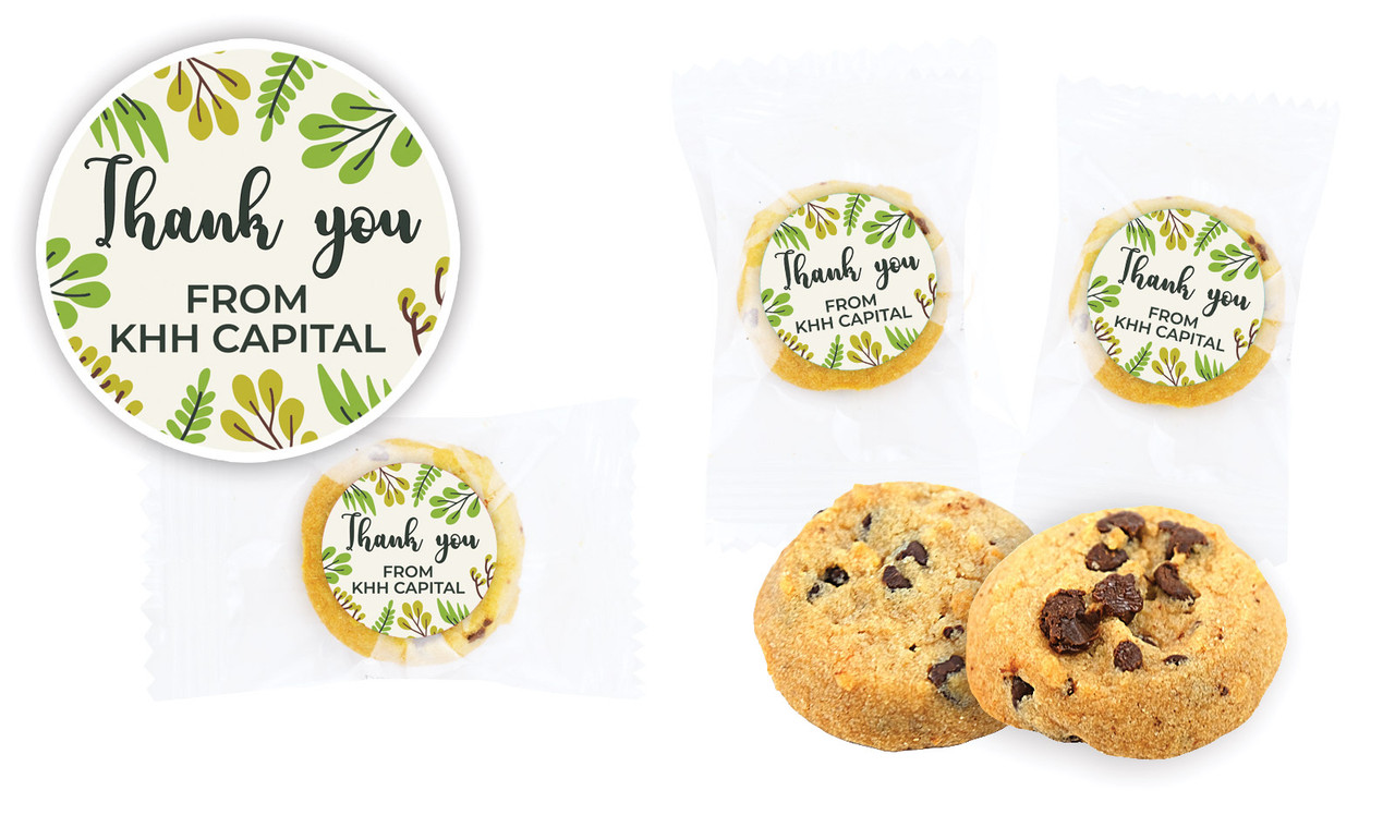 Floral Personalised Bite-Size Cookie 5g