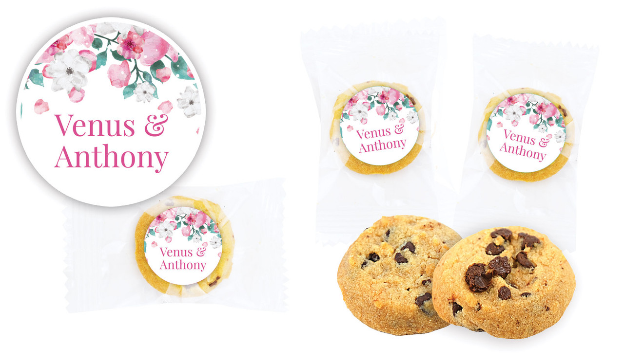 Falling Petals Wedding Bite-Size Cookie 5g