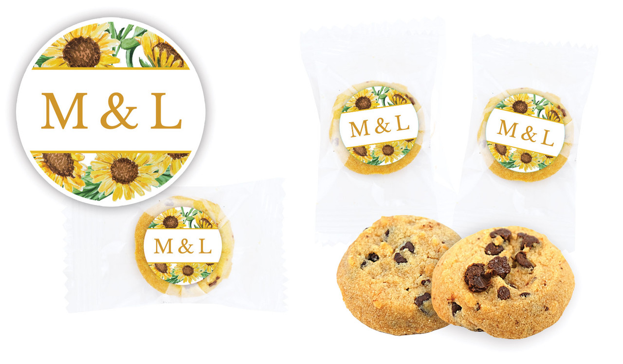 Sunflower Wedding Bite-Size Cookie 5g