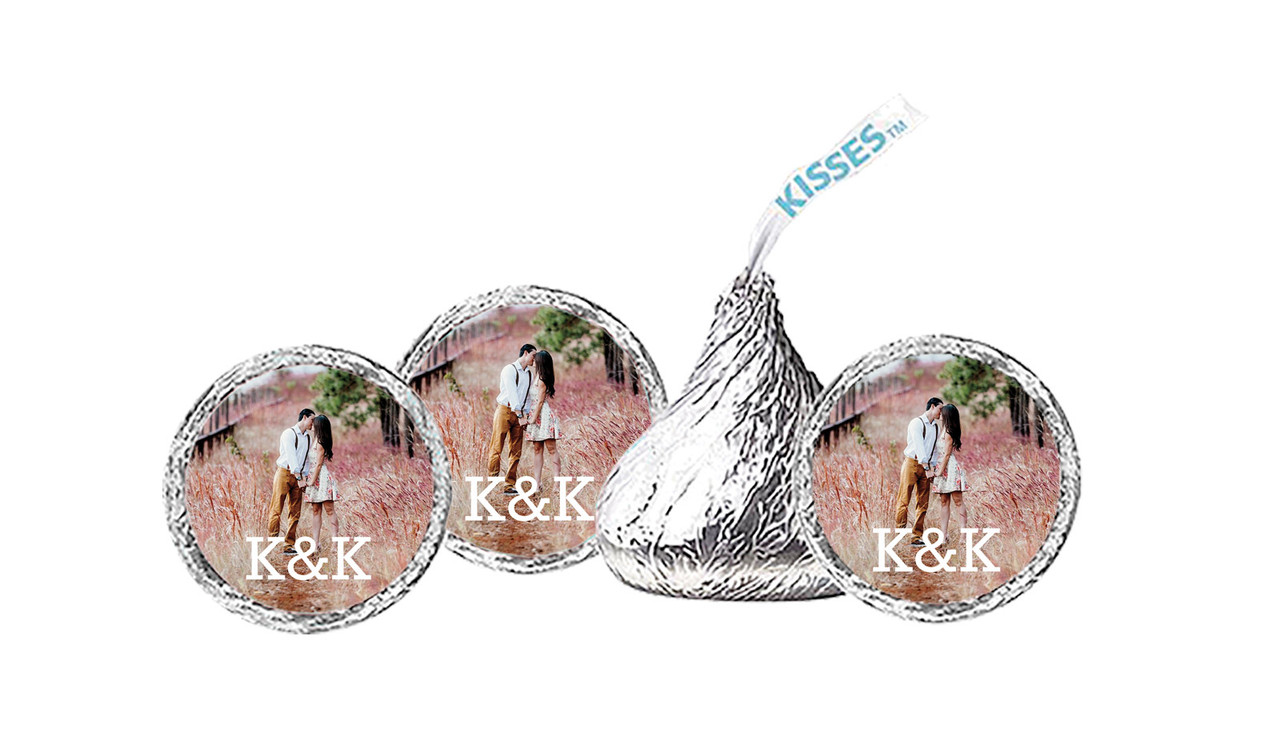 All You Need Is Love Engagement Personalised Hersheys Kisses