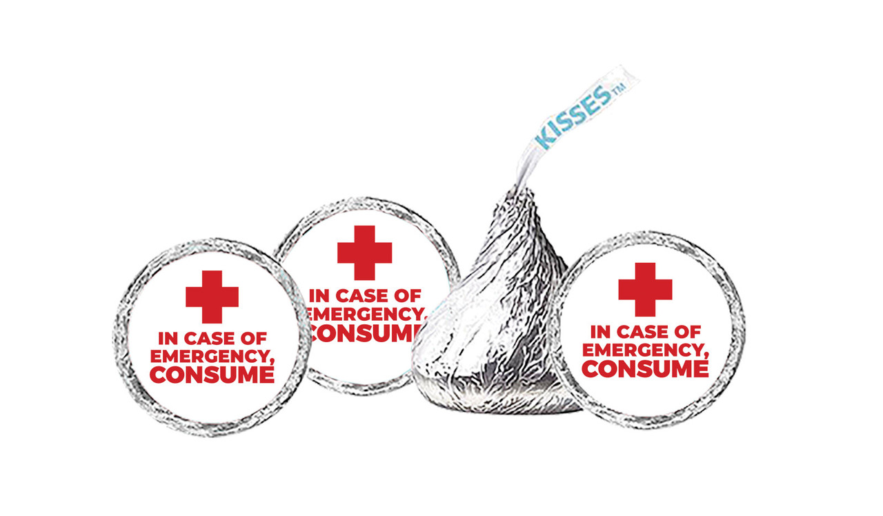 Emergency Consume International Nurses Day Personalised Hersheys Kisses