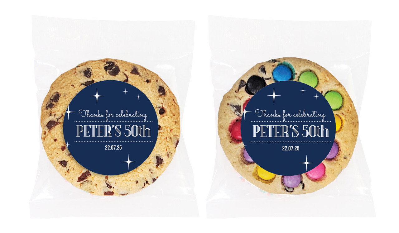 Old Stars Personalised Cookie