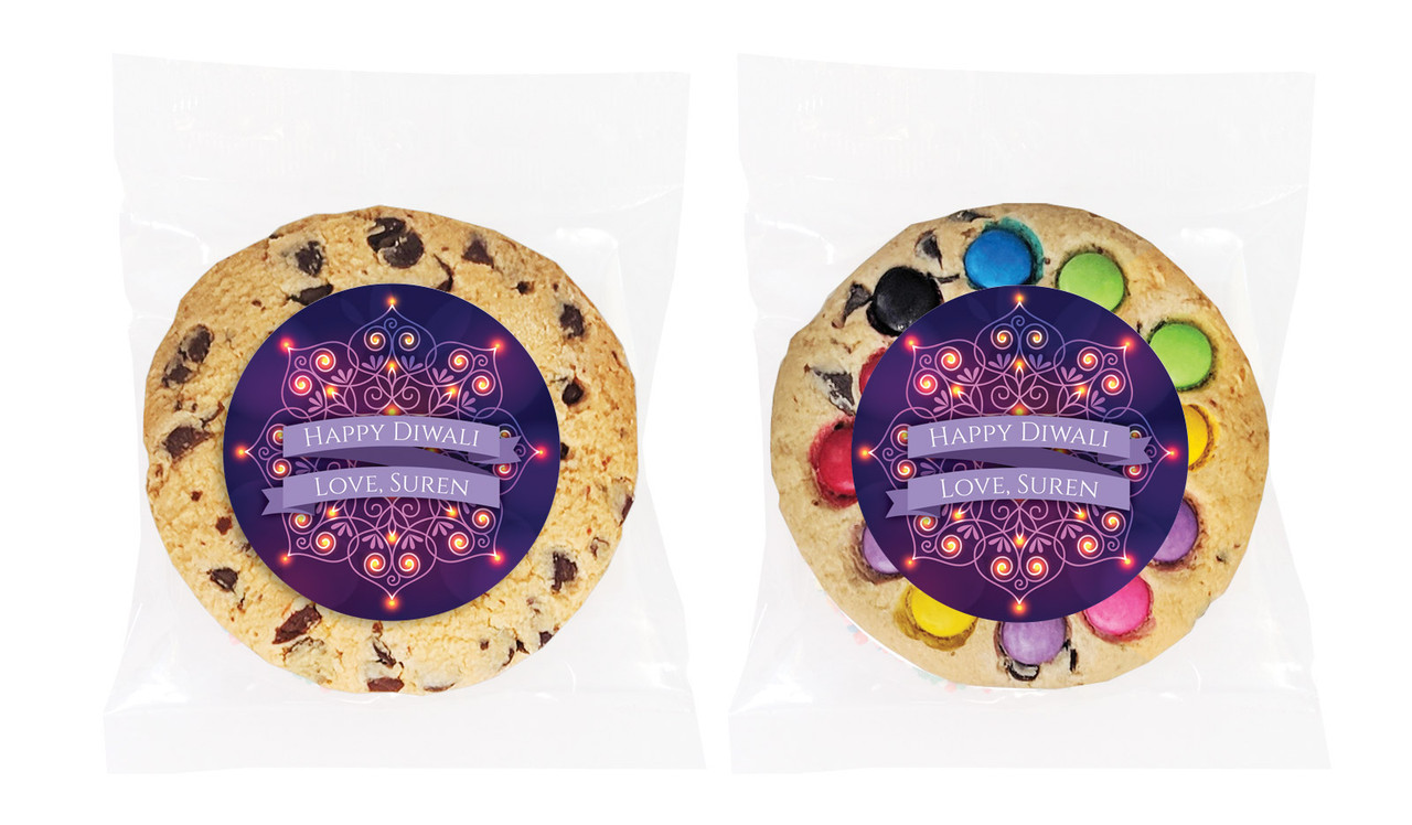 Lantern Mandala Diwali Personalised Cookie