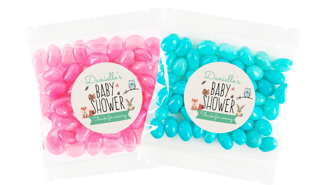 Little Critters Baby Shower Personalised Lolly Bag 55g (Choice Of Filling)