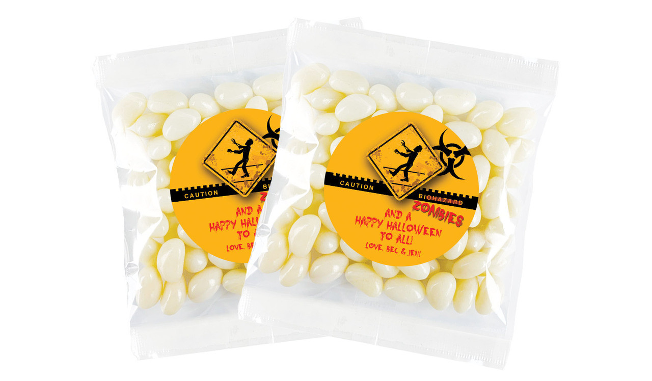 Zombie Apocalypse Halloween Personalised Lolly Bag