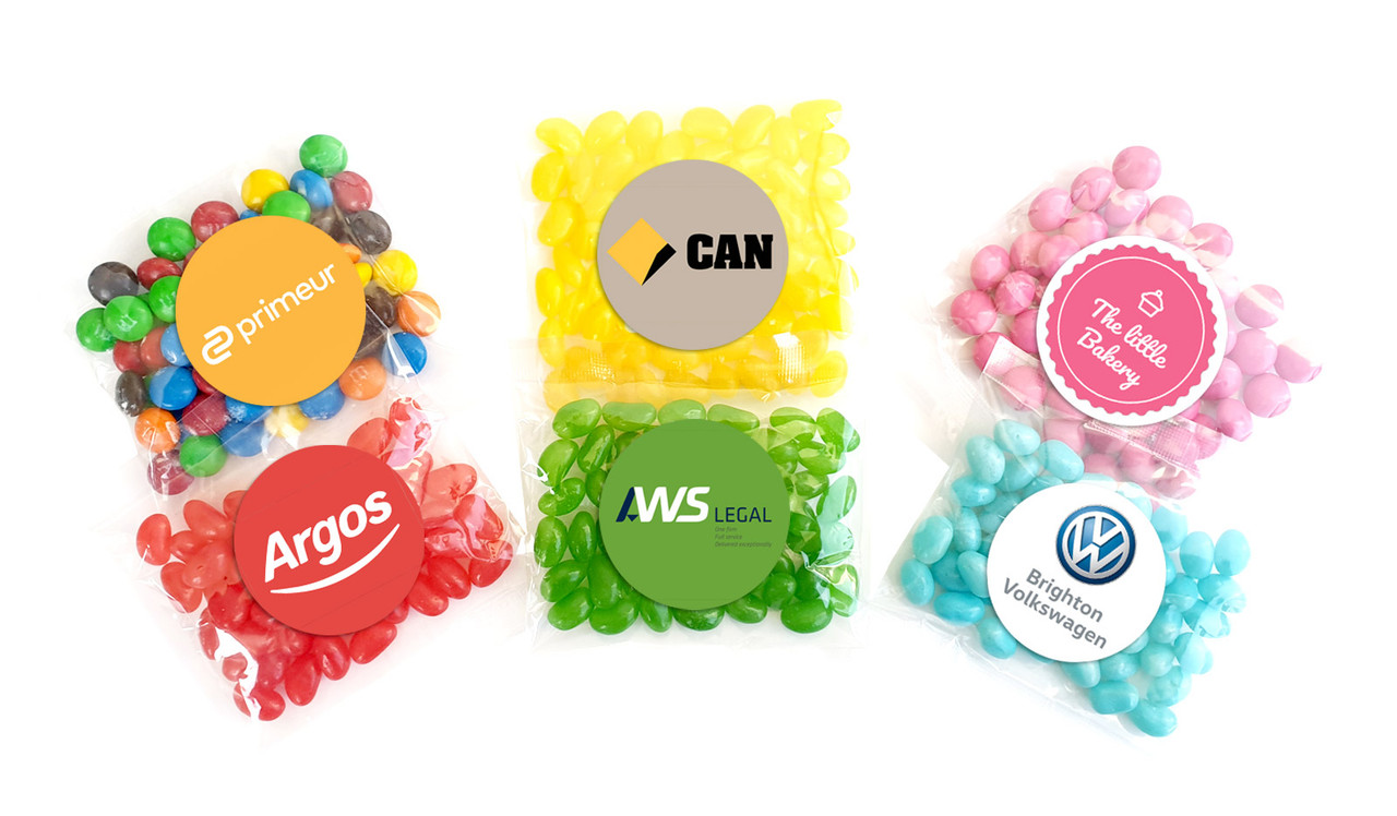 Branded Lolly Bag 55g (Choice Of Filling)