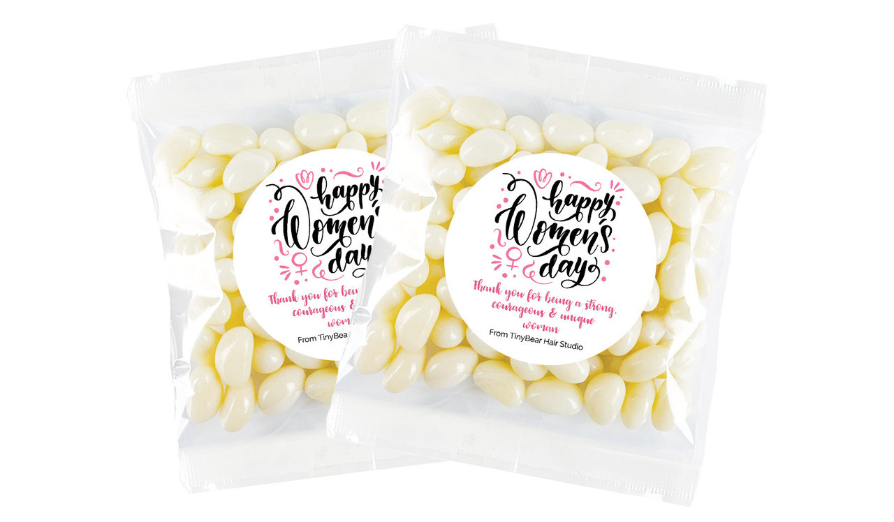 Insiginia International Womens Day Personalised Lolly Bag