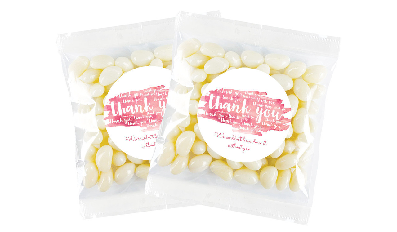 Many Thankyous Personalised Lolly Bag