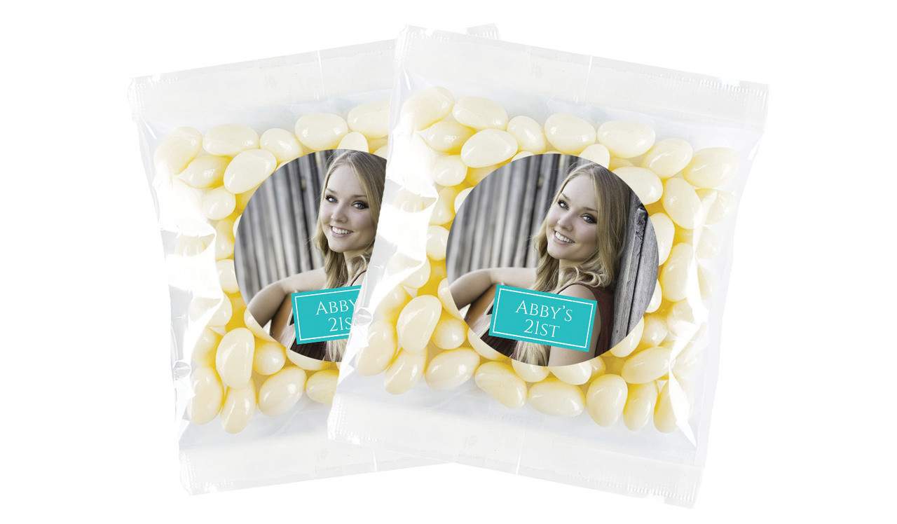 A Photo Vertical Personalised Lolly Bag