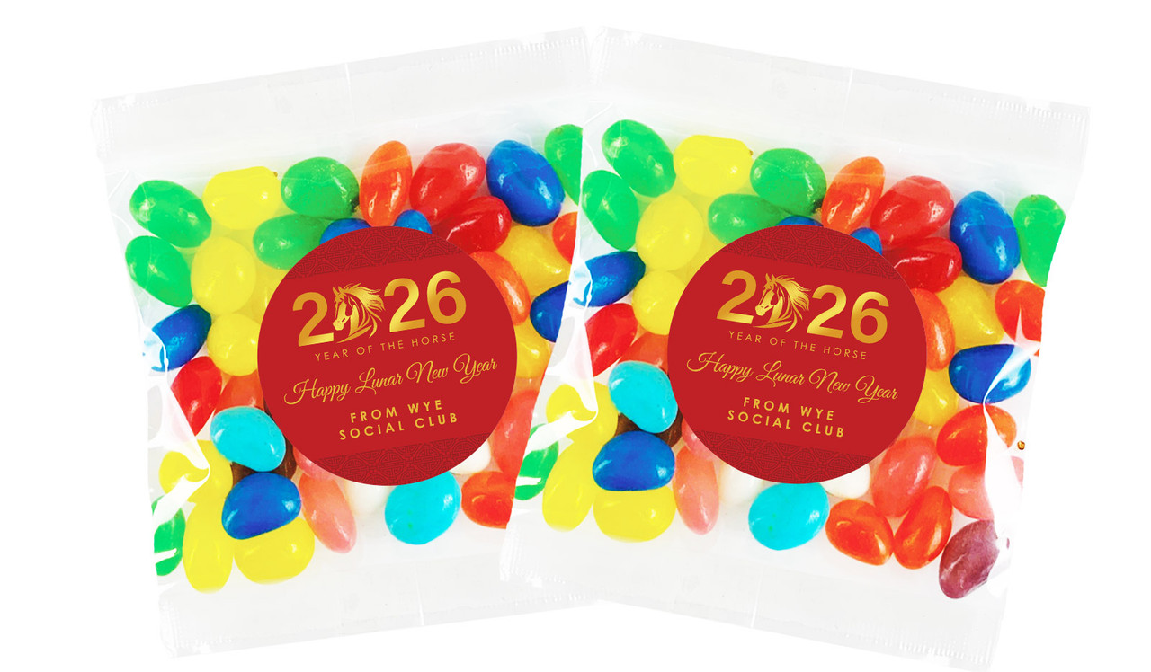 Contemporary Year Chinese New Year Personalised Lolly Bag