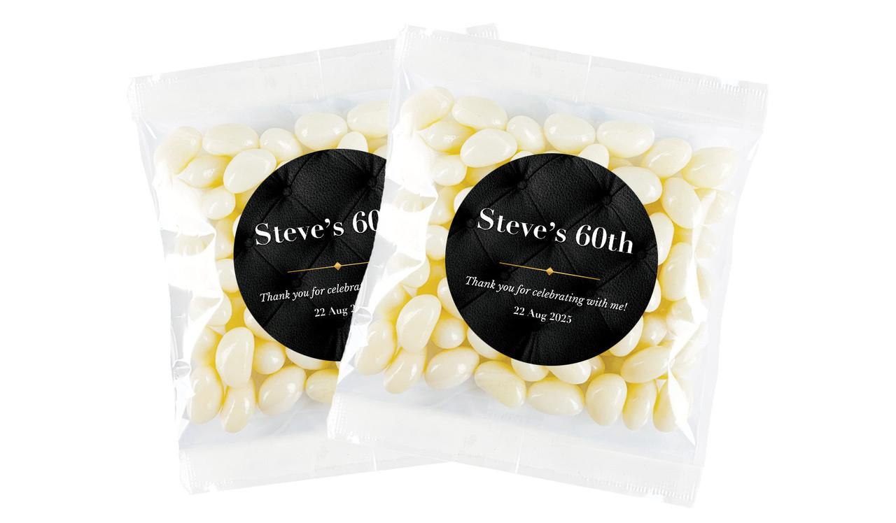 Chesterfield Personalised Lolly Bag