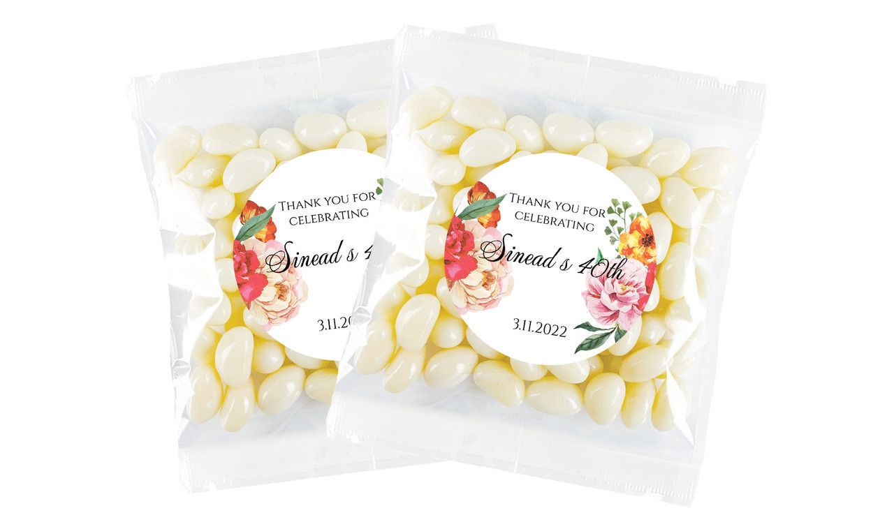 In Bloom Personalised Lolly Bag