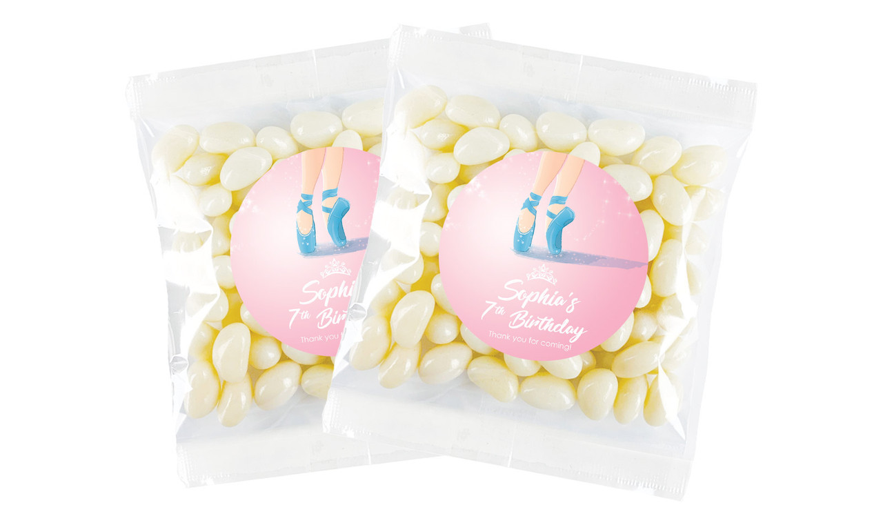 Ballet Shoes Personalised Lolly Bag (Choice Of Fillings)