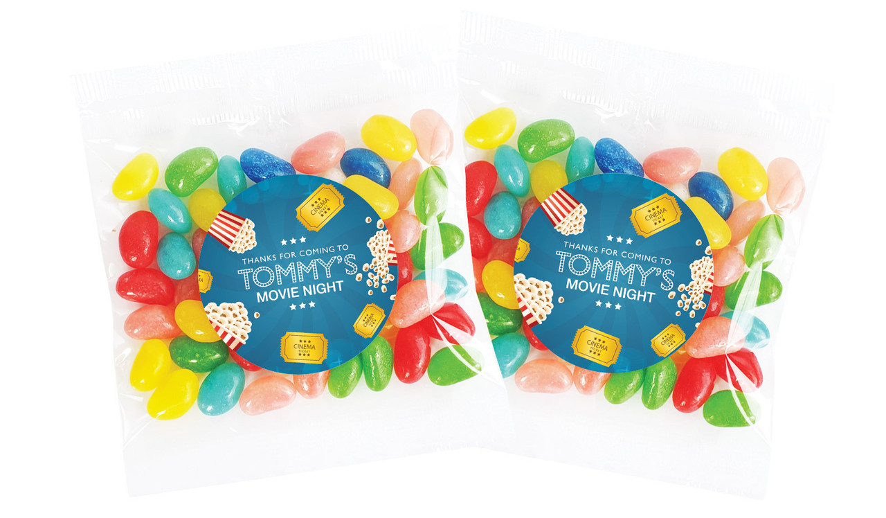 Movie Night Personalised Lolly Bag (Choice Of Fillings)