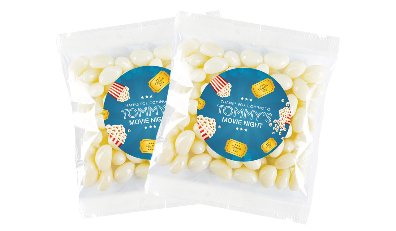 Movie Night Personalised Lolly Bag (Choice Of Fillings)