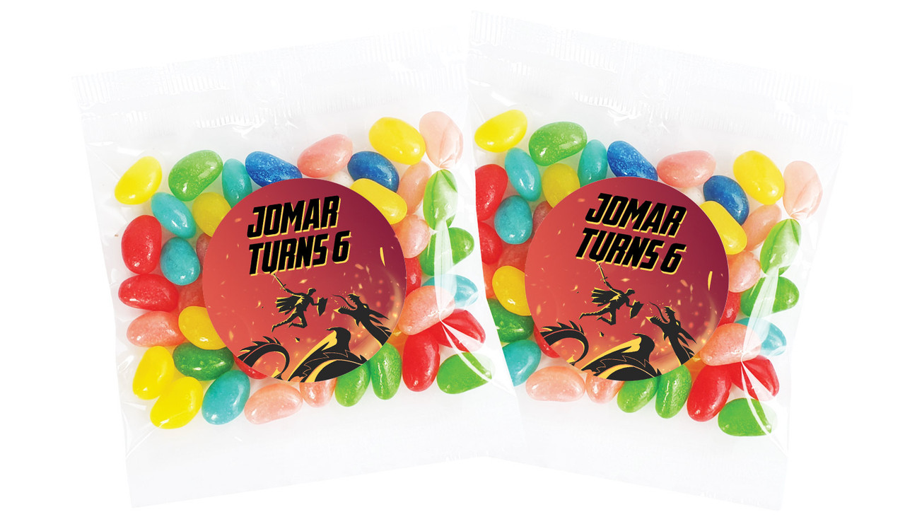 Dragon Personalised Lolly Bag Favour