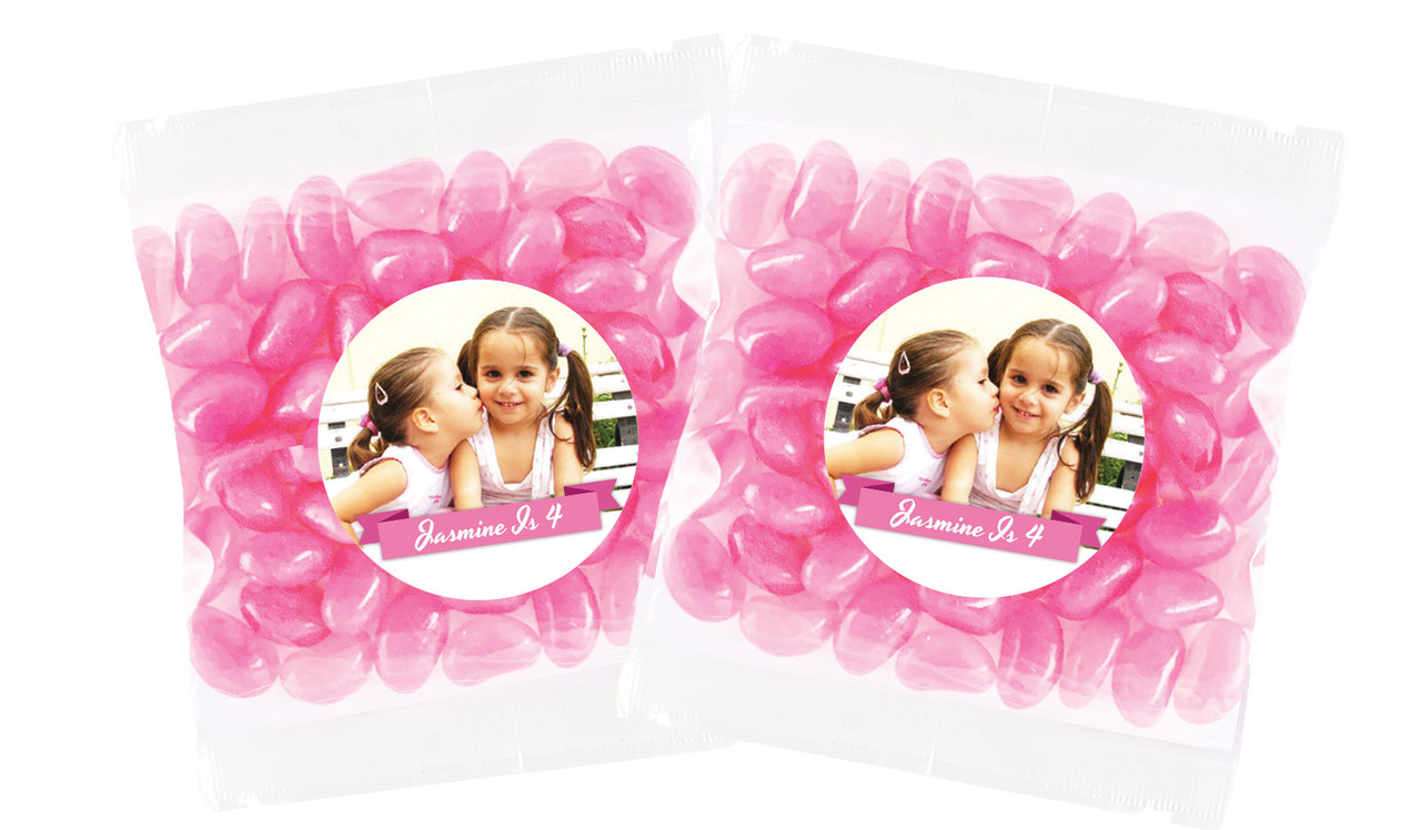 Banner Photo Birthday Personalised Lolly Bag (Choice Of Fillings)