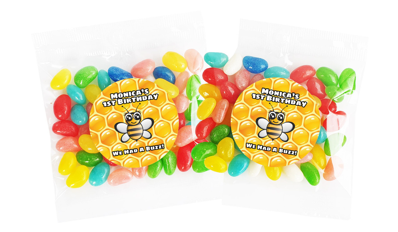 Bumble Bee Personalised Lolly Bag (Choice Of Fillings)