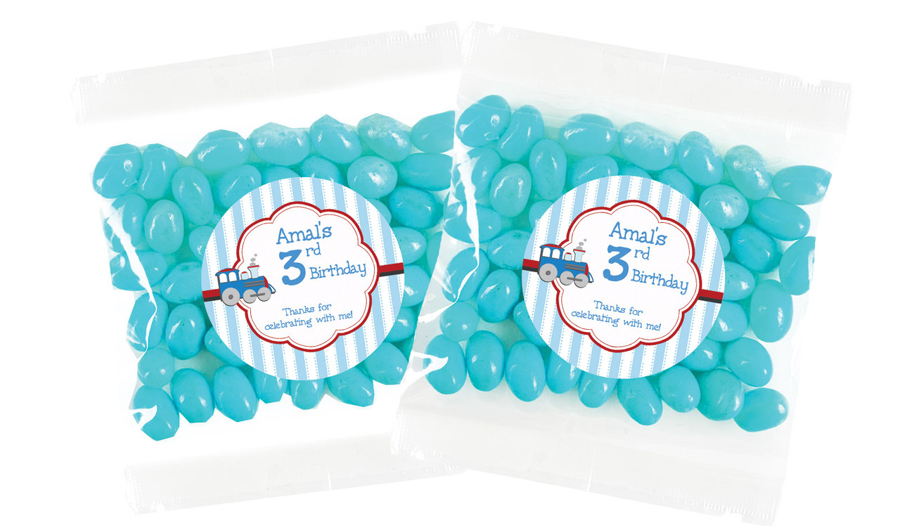 Toy Train Personalised Lolly Bag (Choice Of Fillings)
