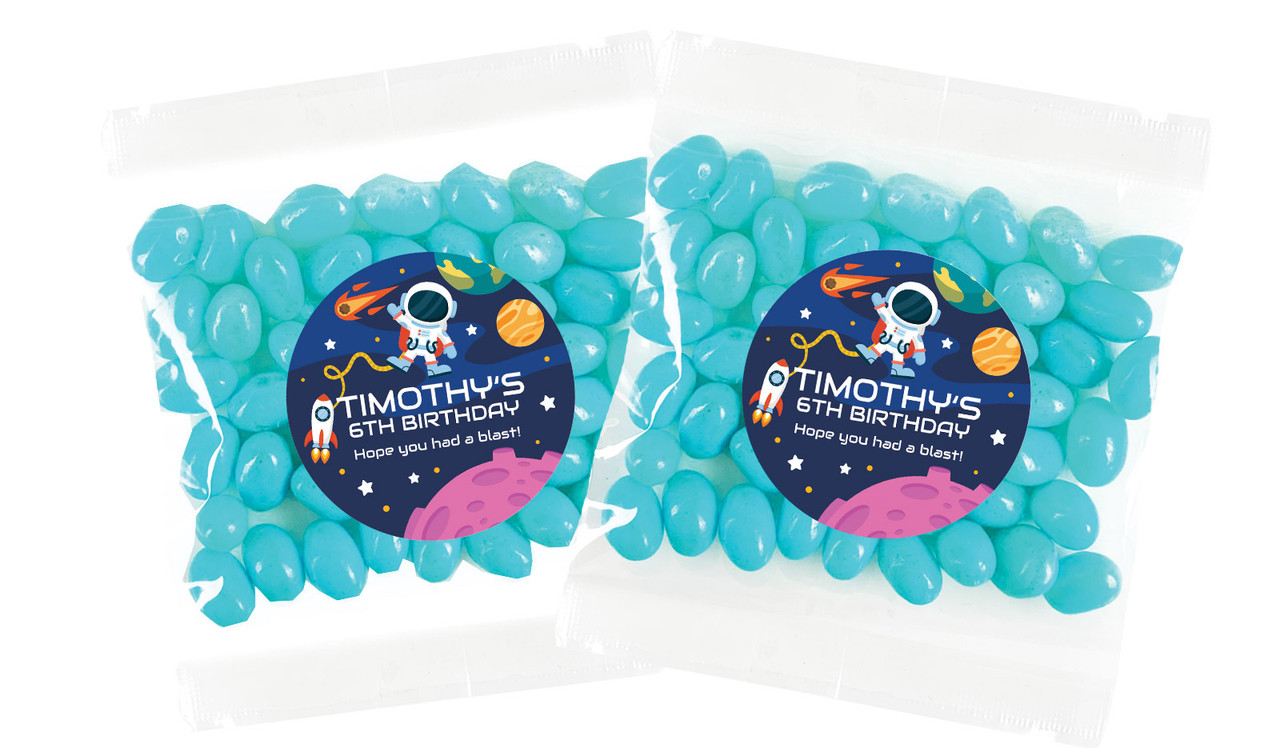 Astronaut Personalised Lolly Bag (Choice Of Fillings)