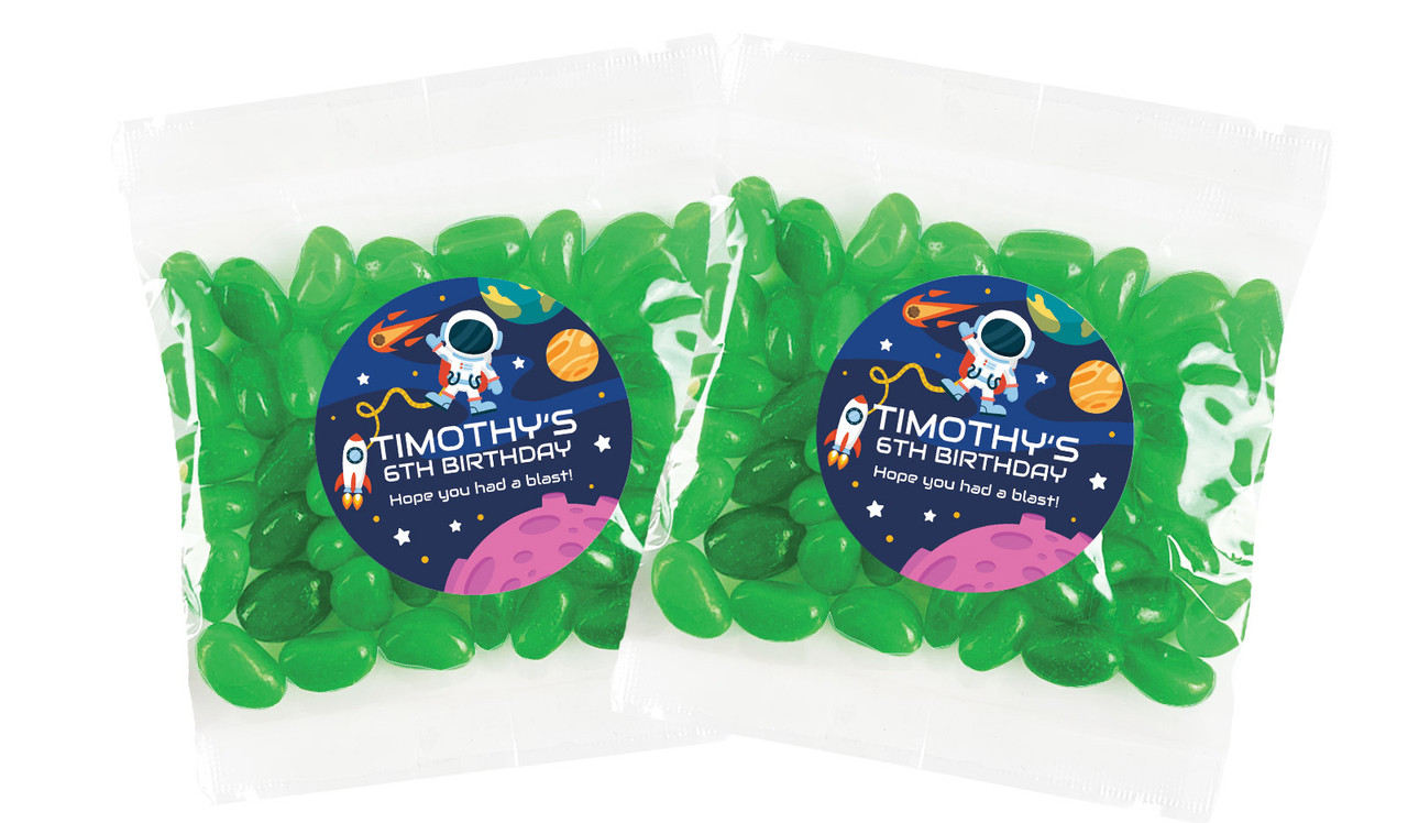 Astronaut Personalised Lolly Bag (Choice Of Fillings)