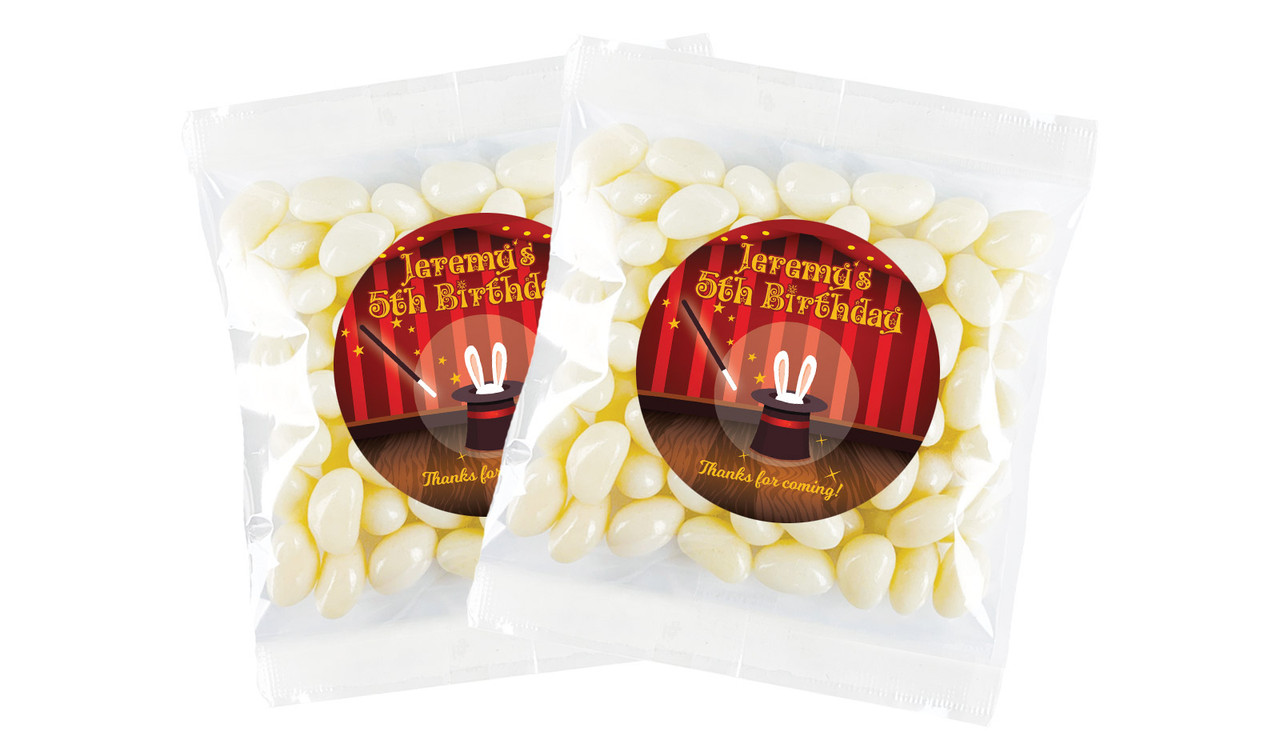 Magician Personalised Lolly Bag (Choice Of Fillings)