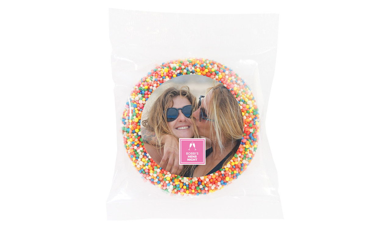A Photo With Right Box Hens Night Personalised Giant Freckle