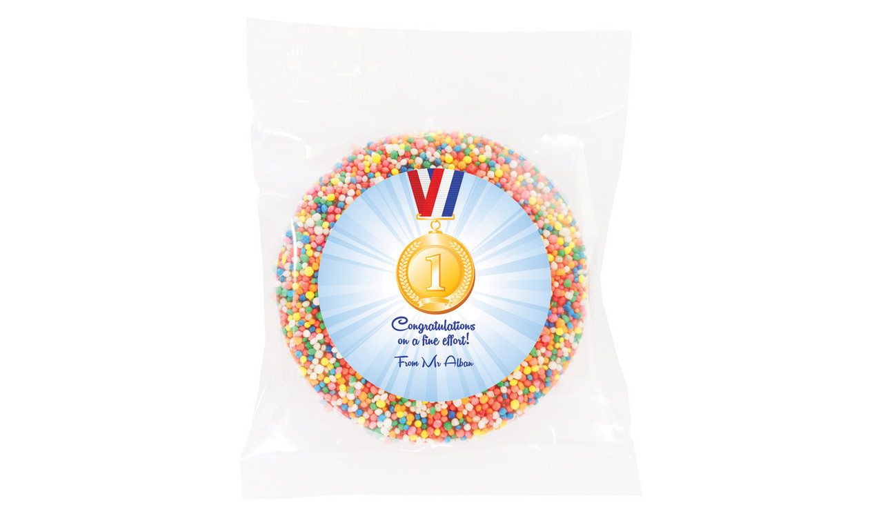 Medal 1st Place Personalised School Personalised Giant Freckle