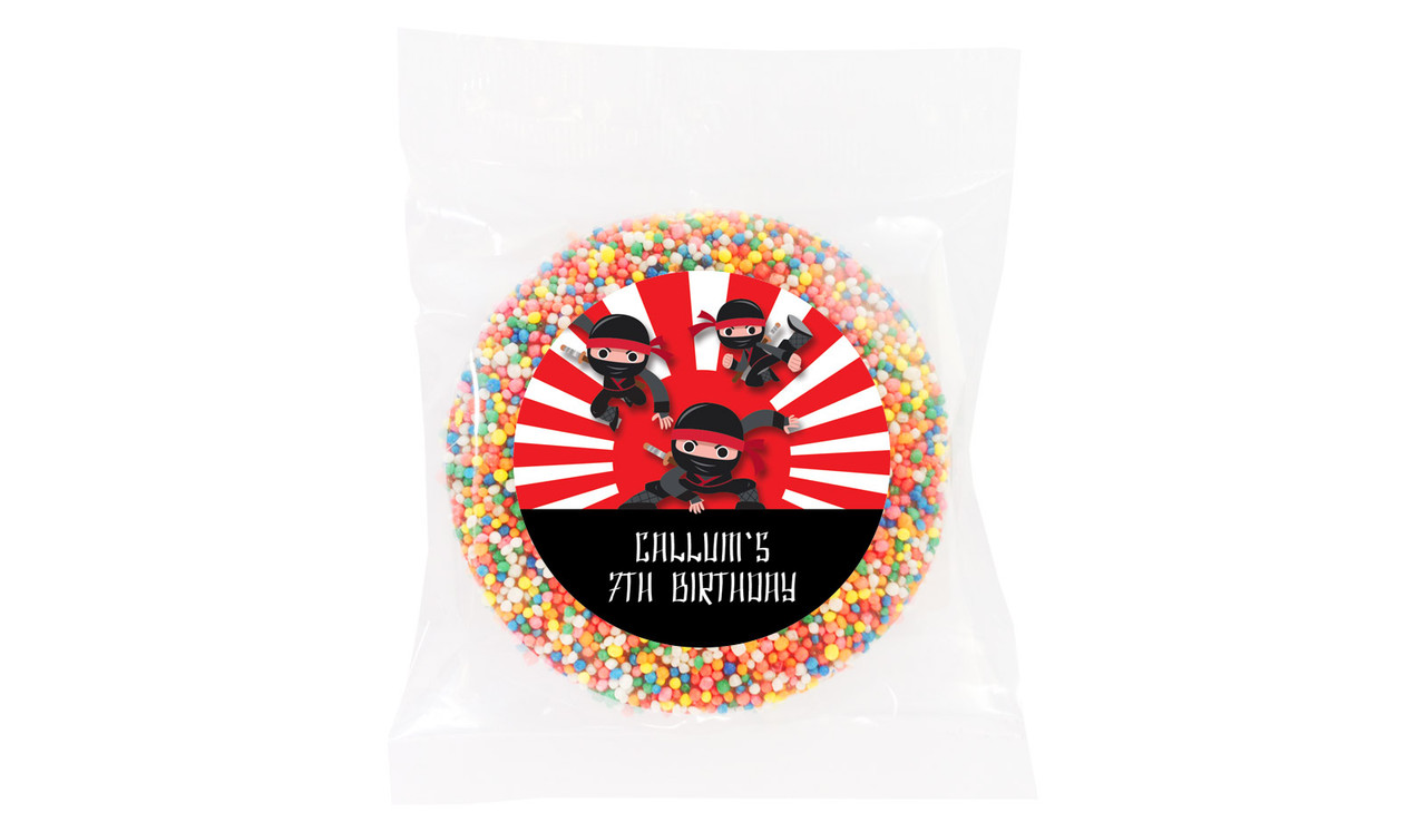 Ninja Personalised Giant Chocolate Freckle