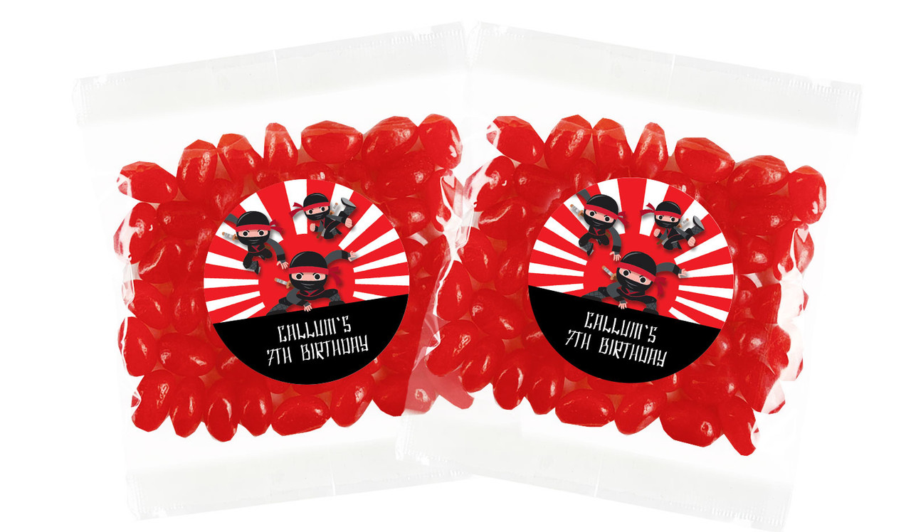 Ninja Personalised Lolly Bag (Choice Of Fillings)