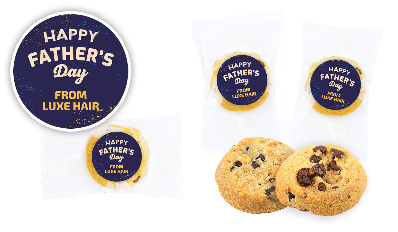 Night Sky Personalised Fathers Day Bite-Size Cookie 5g