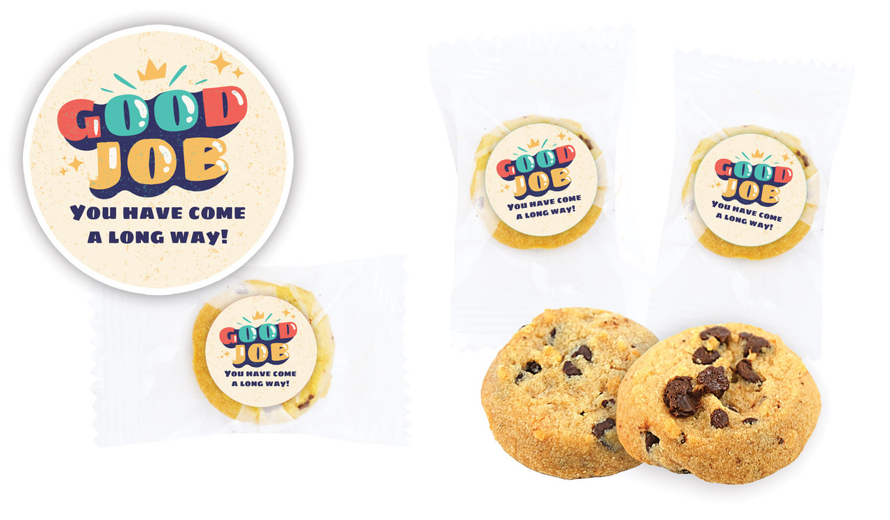 Old School Congratulations Personalised Bite-Size Cookie 5g