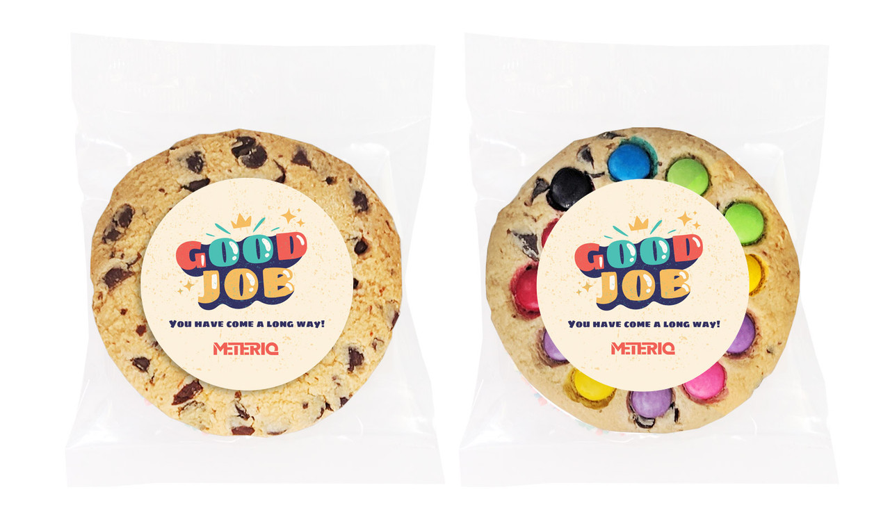 Old School Congratulations Personalised Cookie