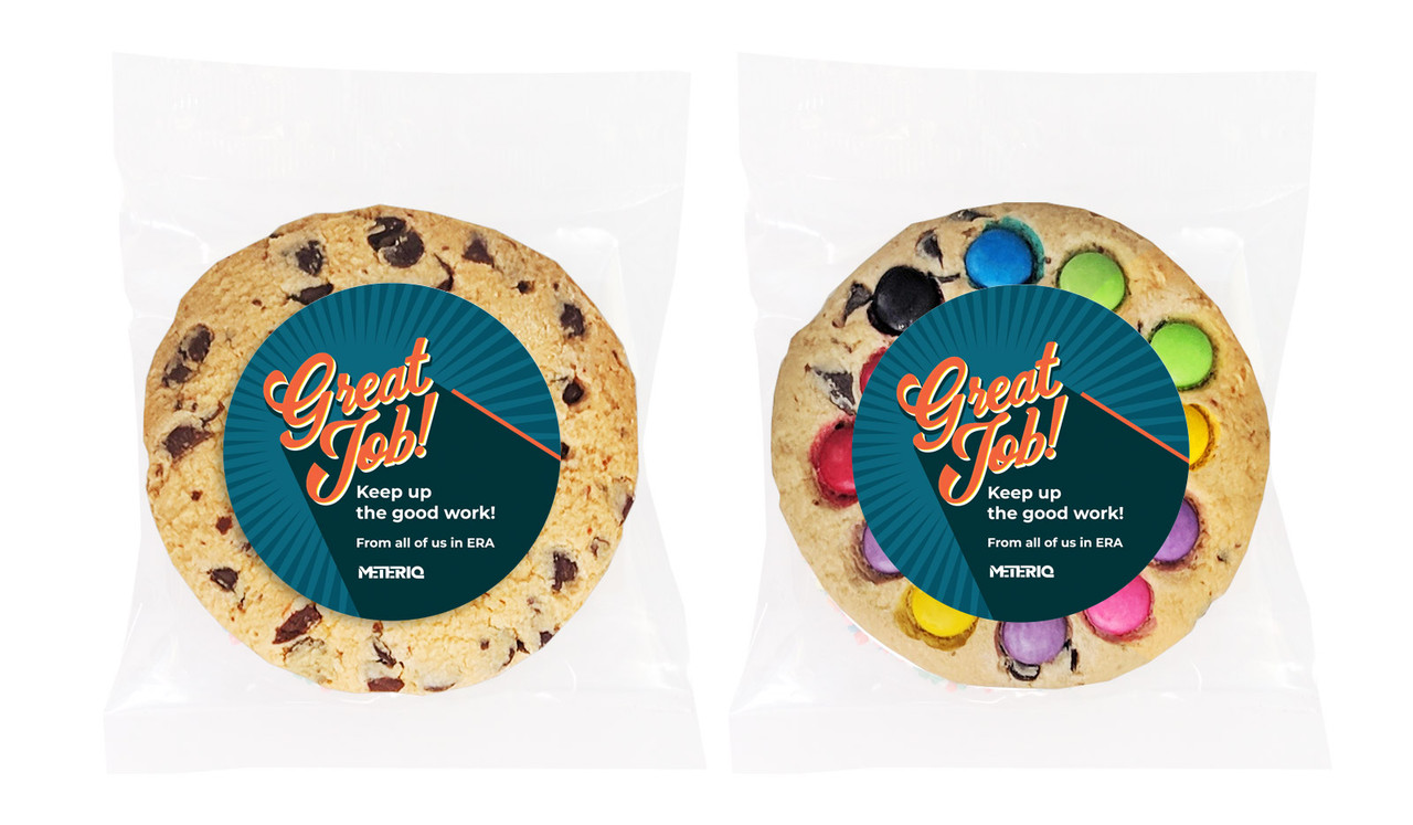 Retro Congratulations Personalised Cookie