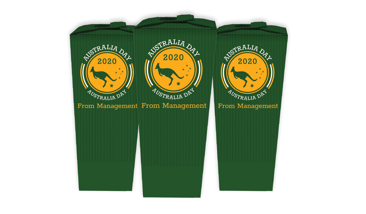 Australia Day Emblem Australia Day Personalised Chocaboxes