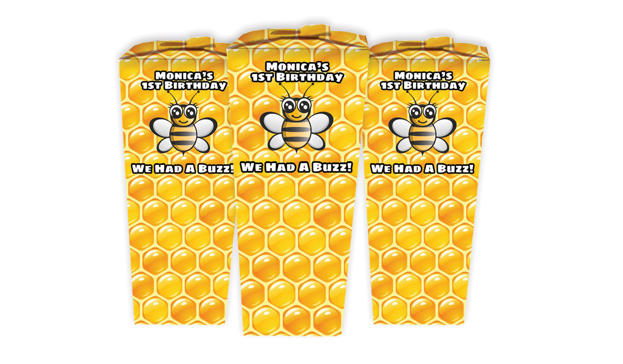 Bumble Bee Birthday Personalised Chocaboxes