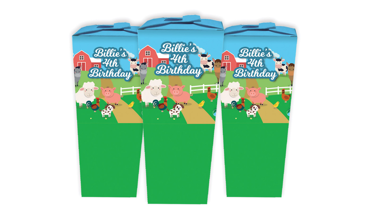 Down The Farm Birthday Personalised Chocaboxes