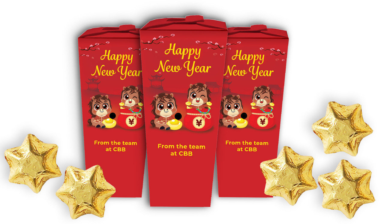 Cute Chinese New Year Personalised Chocaboxes