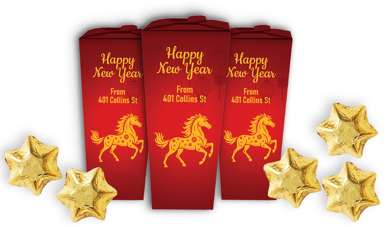 Happy Chinese New Year Personalised Chocaboxes
