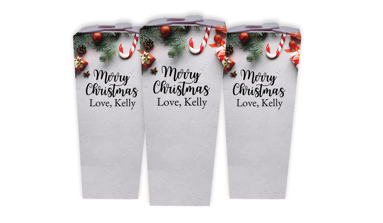 Christmas Background Christmas Personalised Chocaboxes