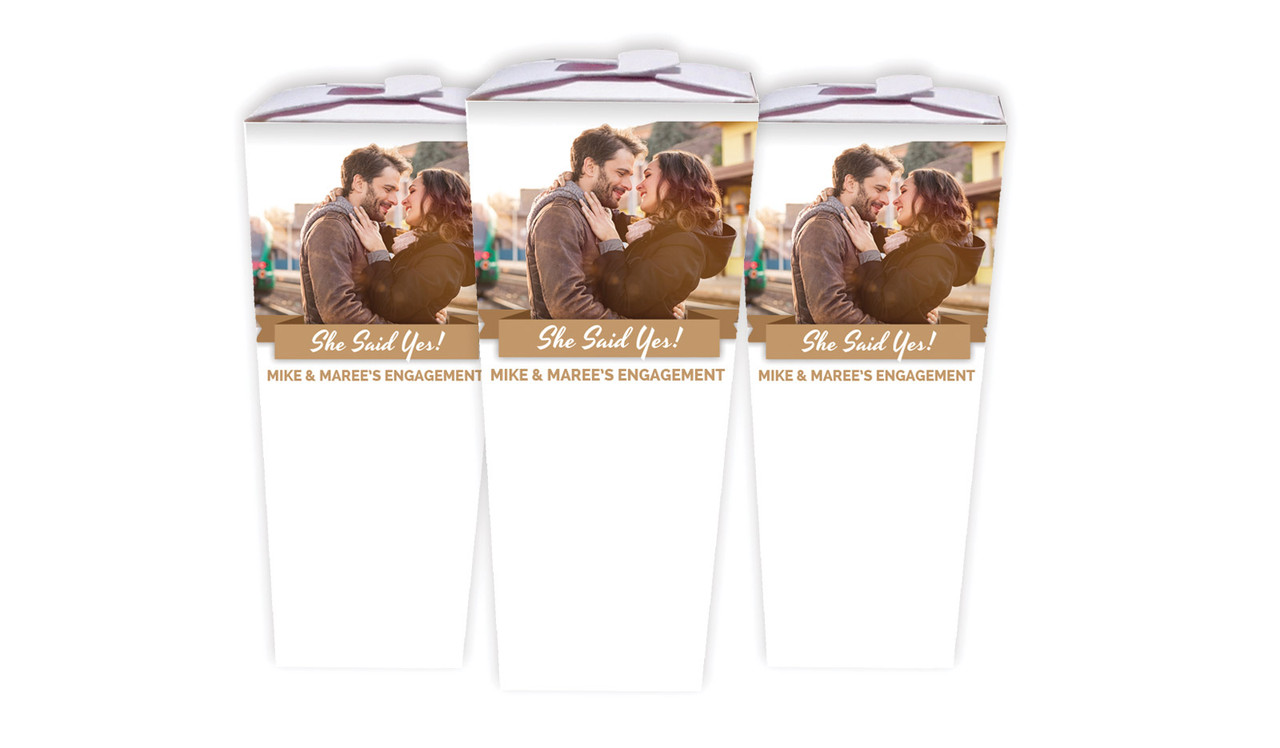 Banner Photo Engagement Personalised Chocaboxes