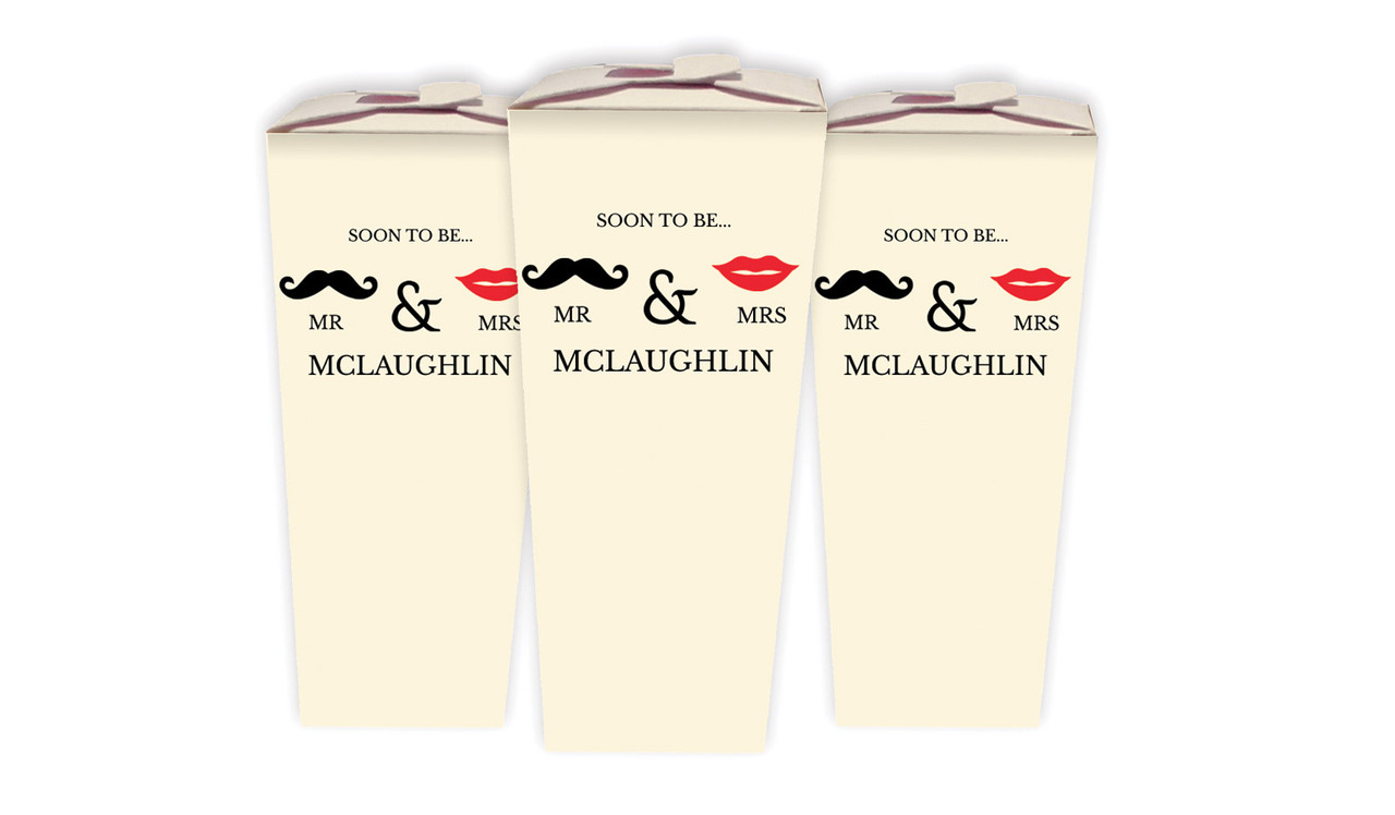 Mr & Mrs Engagement Personalised Chocaboxes