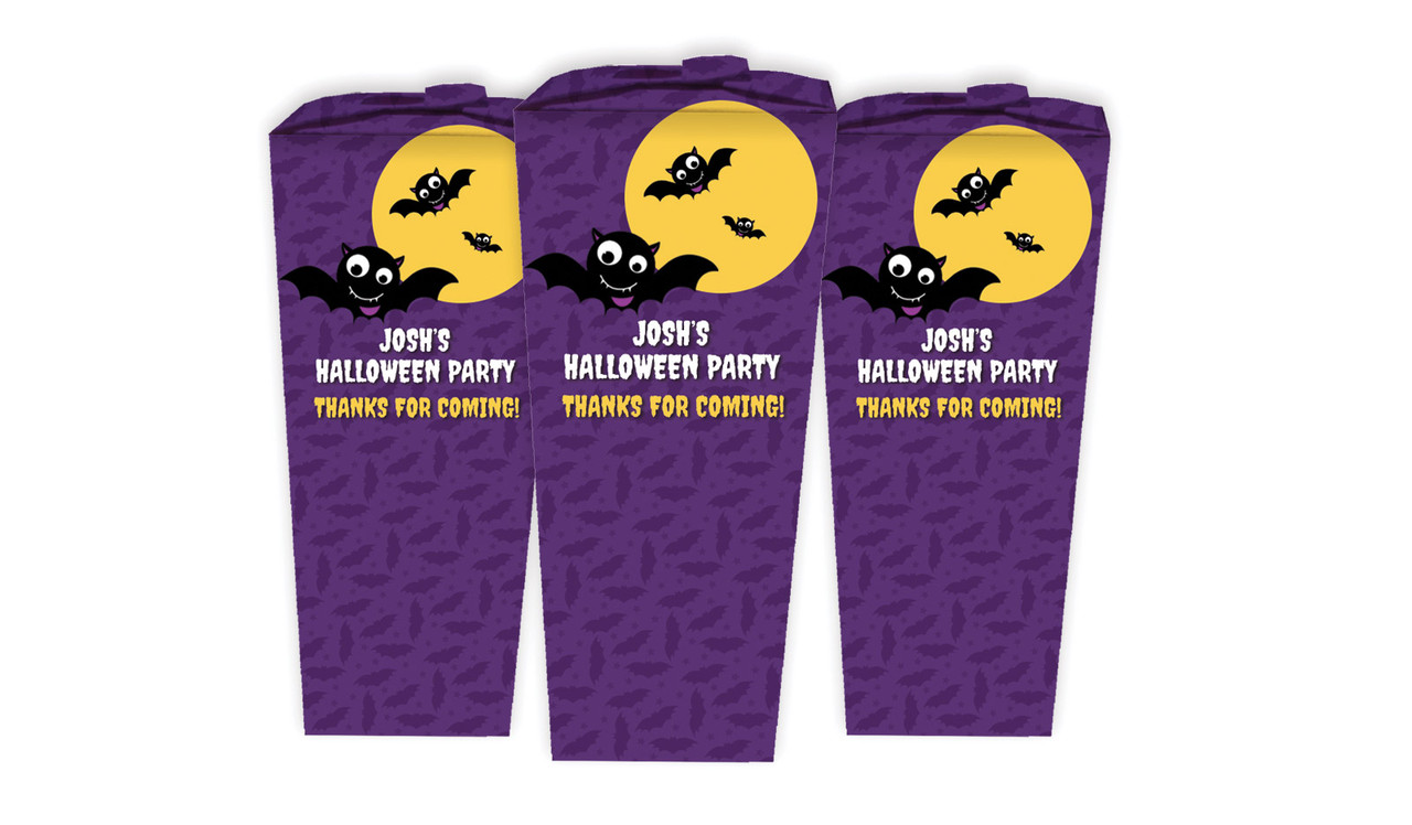 Bat Halloween Personalised Chocaboxes