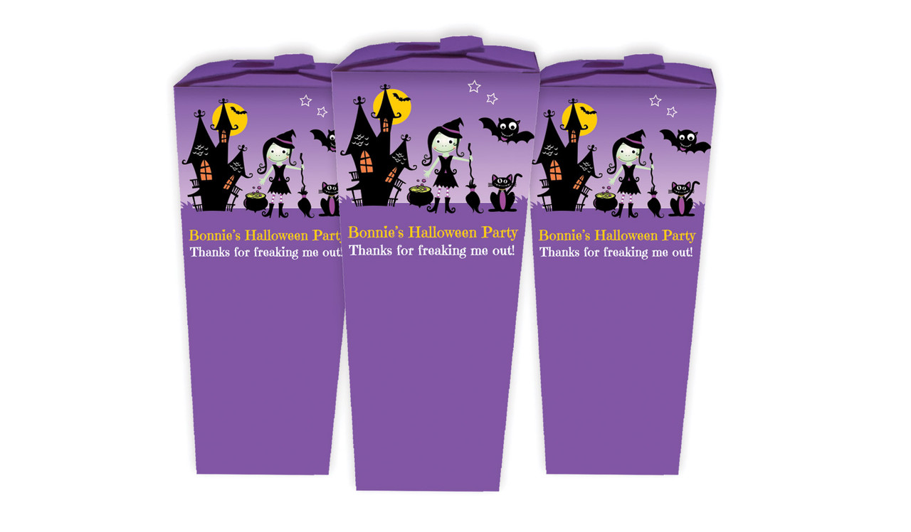 Halloween Witch Halloween Personalised Chocaboxes